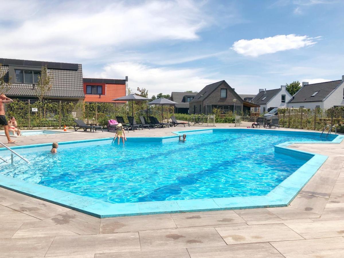 Bungalow 36 Op Recreatiepark De Wielen Sint Maarten Dış mekan fotoğraf